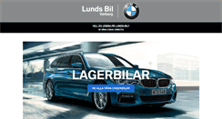 Desktop Screenshot of lundsbil.se